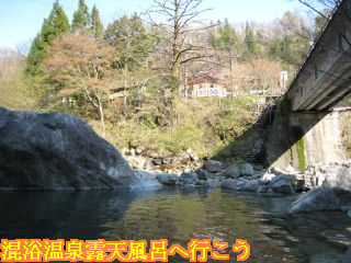 新穂高の湯 混浴露天風呂